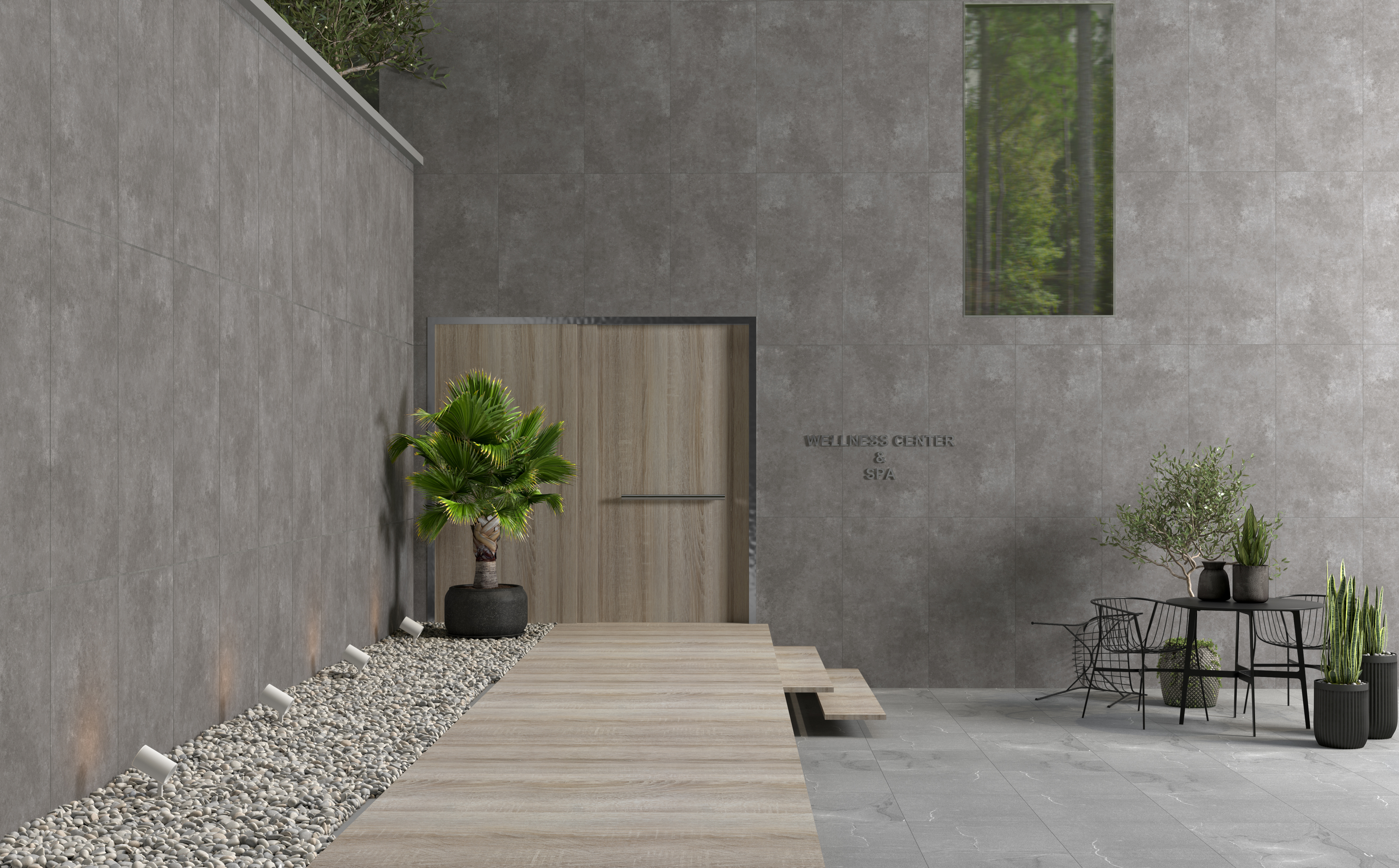 Изображение товара Керамогранит Goldis Tile Messina 17135 59.7x119.8см 1.43 м² цвет графит