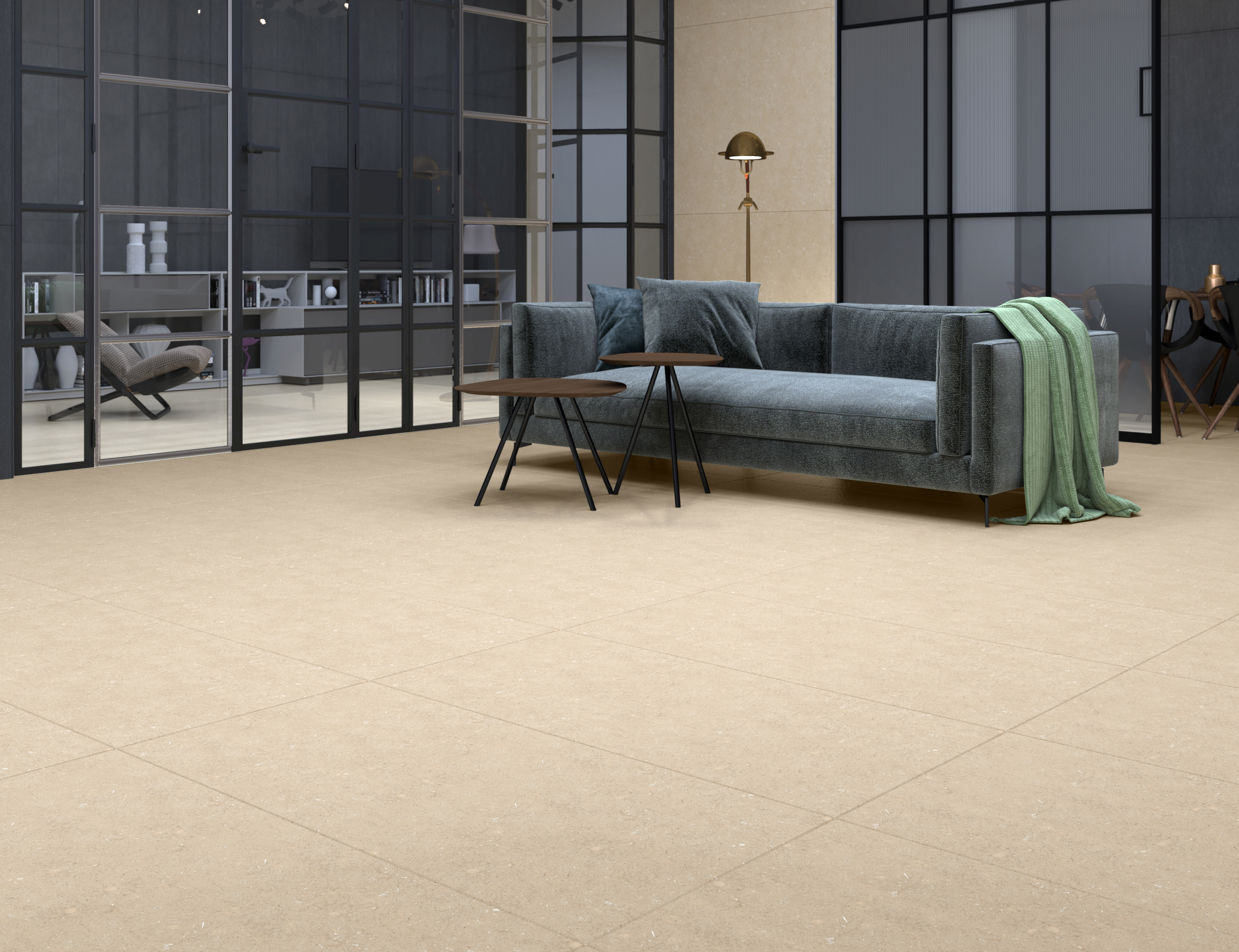 Изображение товара Керамогранит Goldis Tile Runa 17138 59.7x119.8 см бежевый