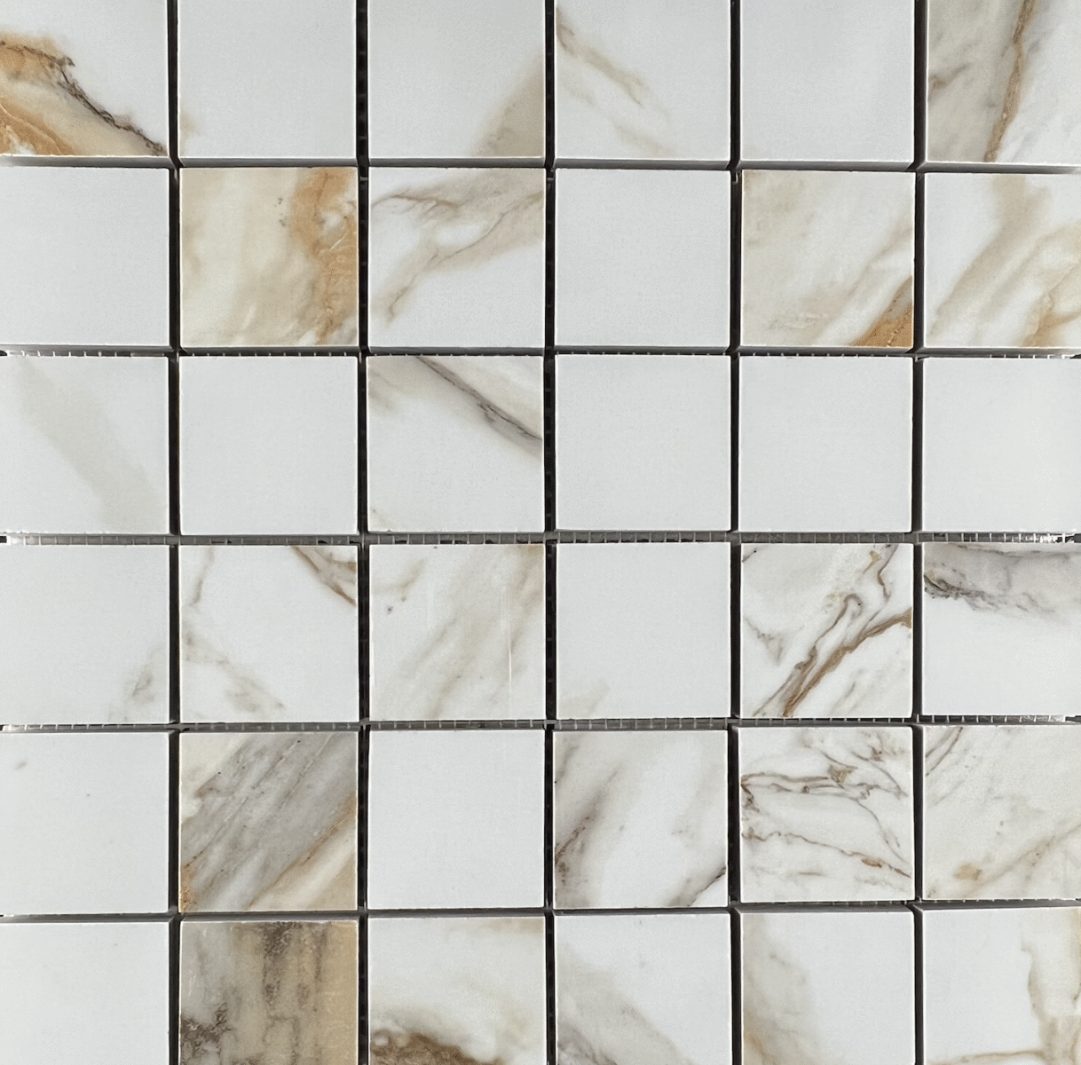 Изображение товара Мозаика Velsaa Calacata Paonazzo 300x300мм керамогранит бежевый