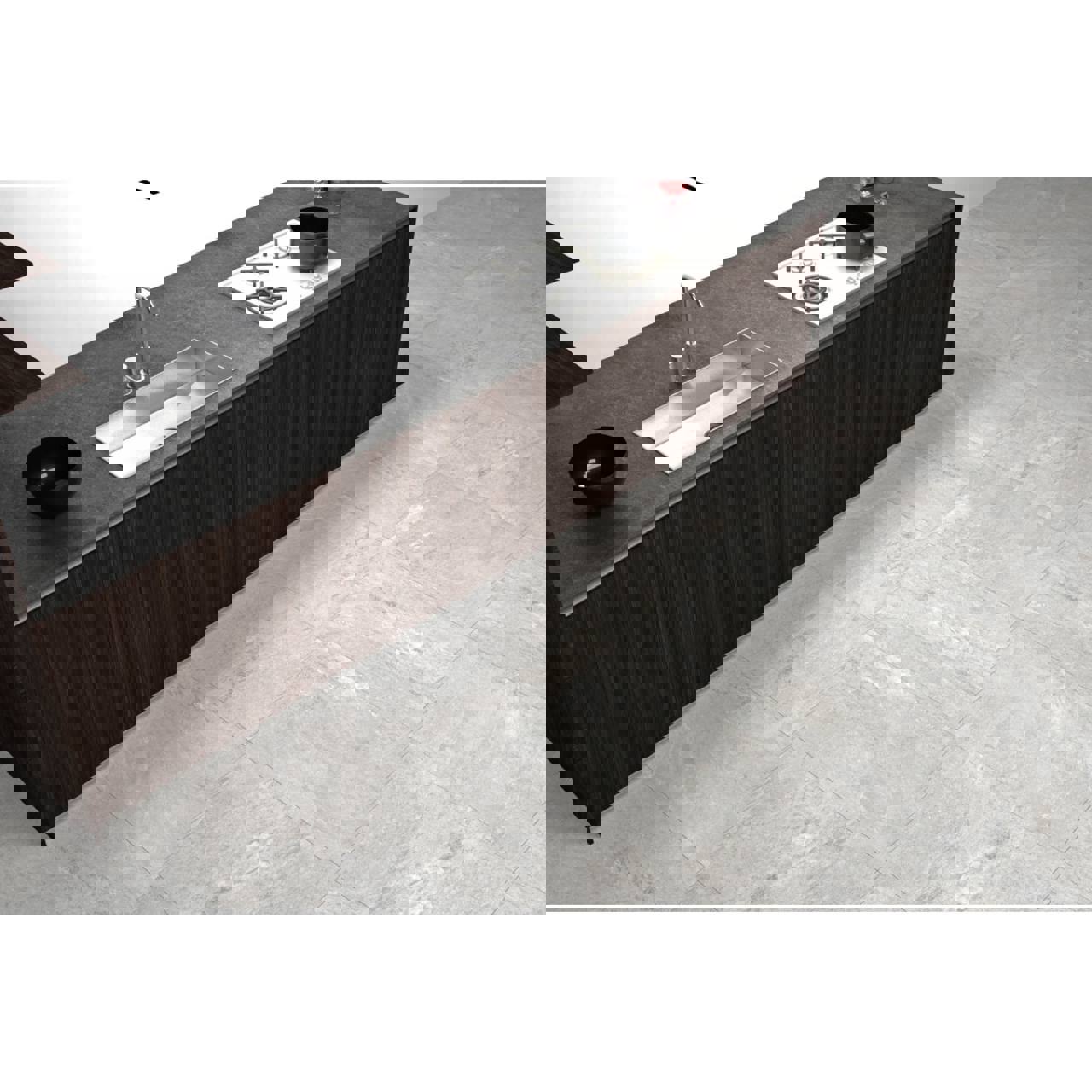 Изображение товара Керамогранит Гранитея Конжак G261 60x120 см серый для пола и стен