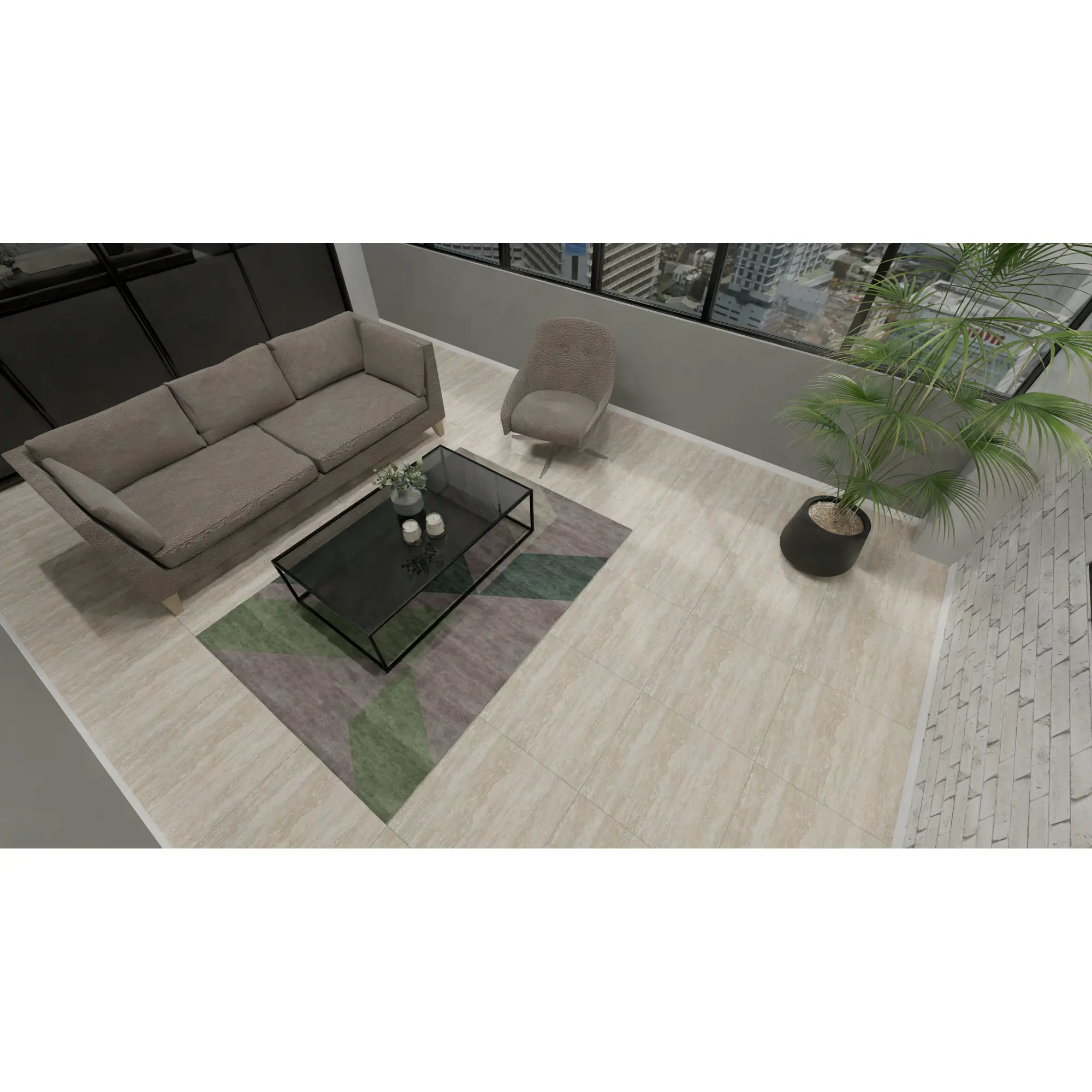 Изображение товара Керамогранит Гранитея Allaki Beige G202MR 600*1200 60x120см 0.72 м² цвет бежевый
