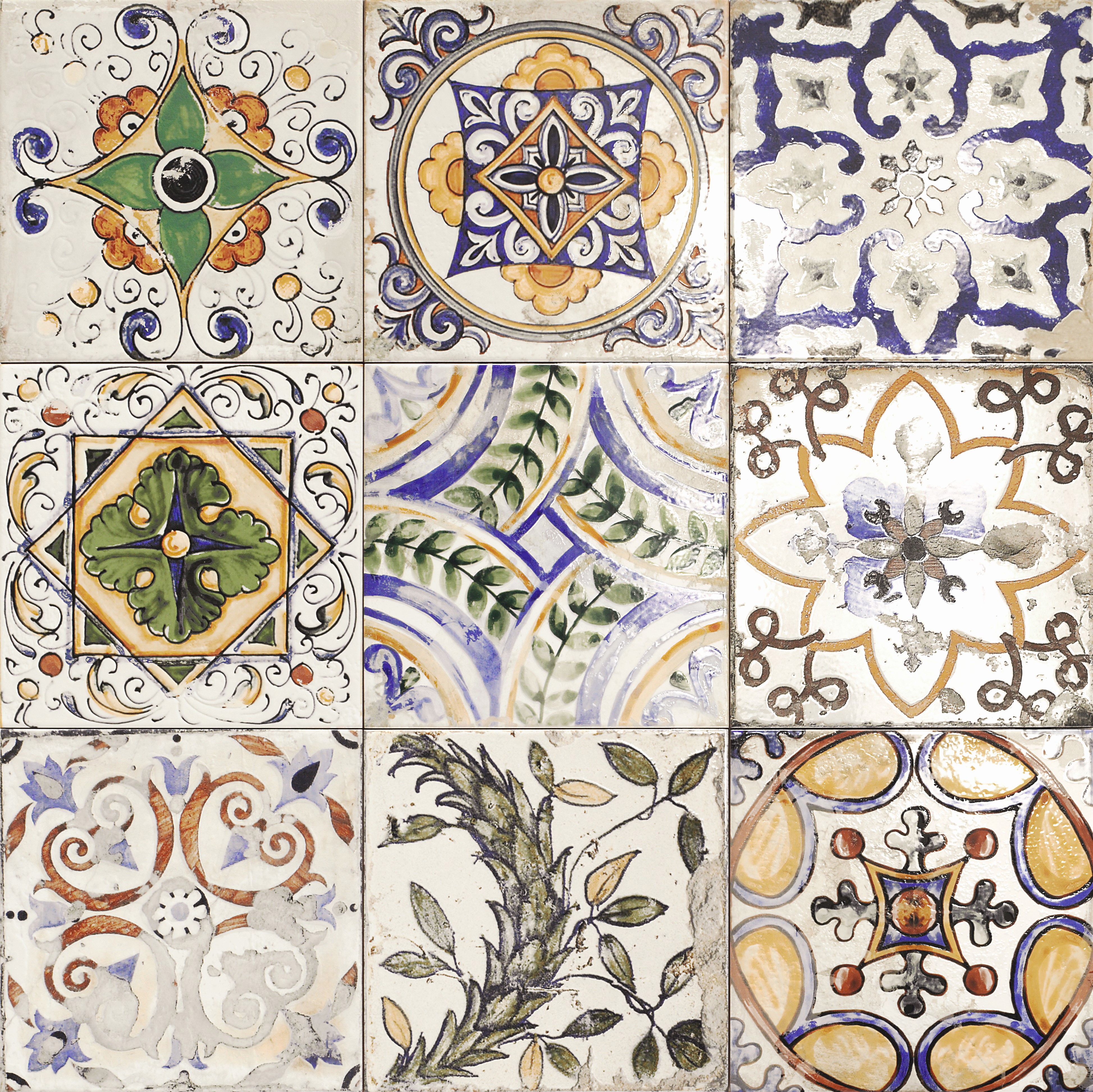 Изображение товара Керамическая плитка Mainzu Maiolica Centro 20x20см 1 м² цвет разноцветный