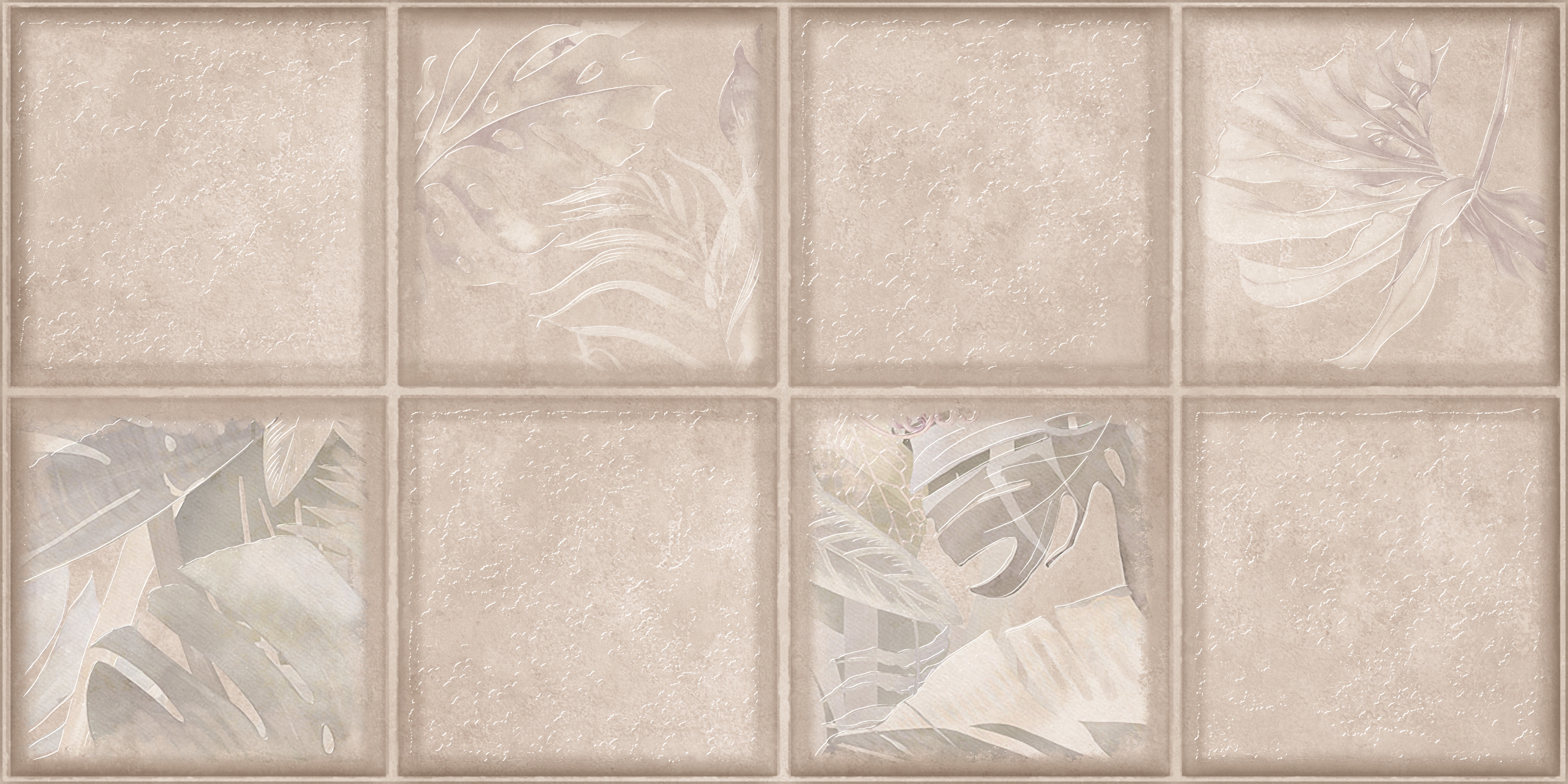 Изображение товара Керамическая плитка Maiolica Collage 31.5x63 см для стен, Россия