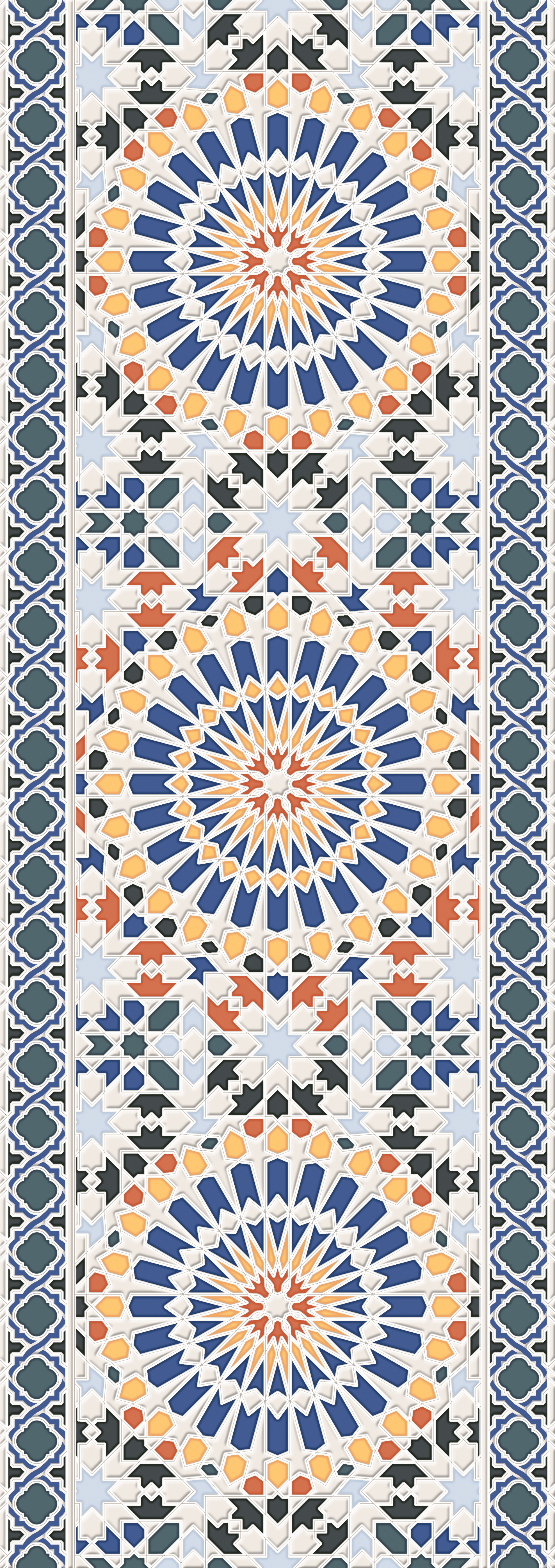 Изображение товара Плитка Kerlife Menara Decor PILAR 25.1x70.9см для стен яркий восточный стиль