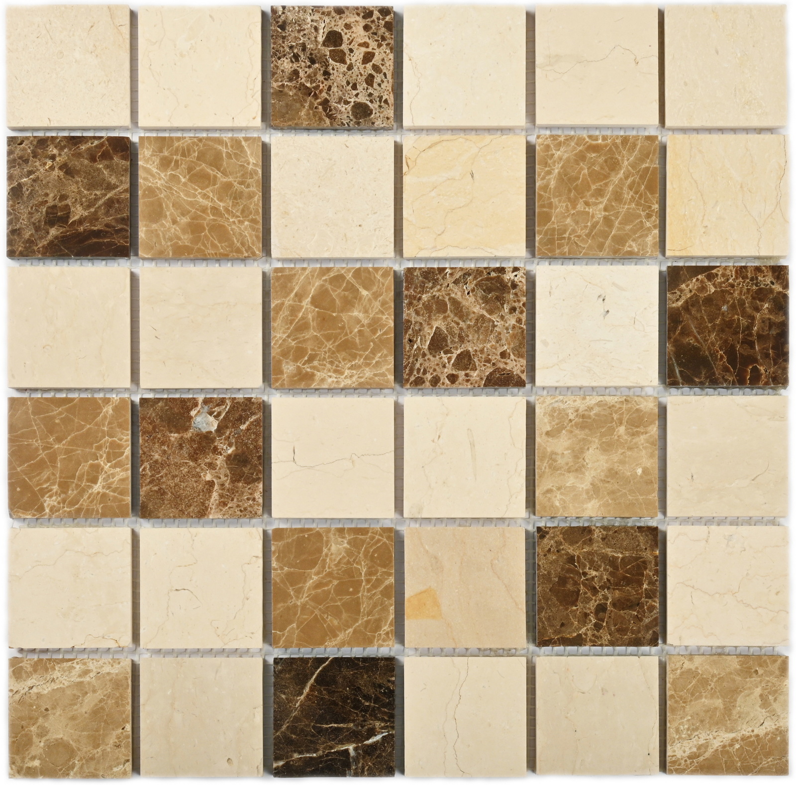 Изображение товара Мозаика Агат Garda 30.5x30.5 см бежево-коричневая