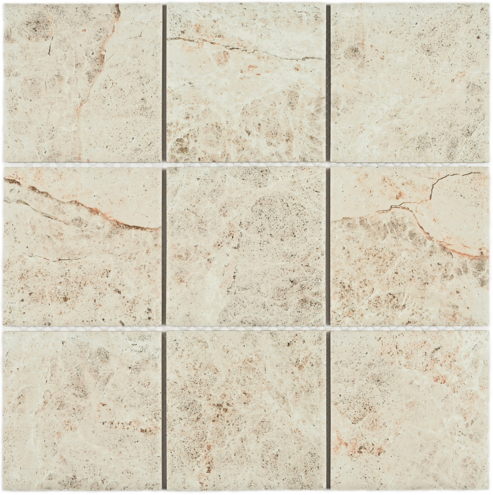 Изображение товара Мозаика Агат Maxi beige 6 керамогранит 29.70x29.70см цвет бежевый