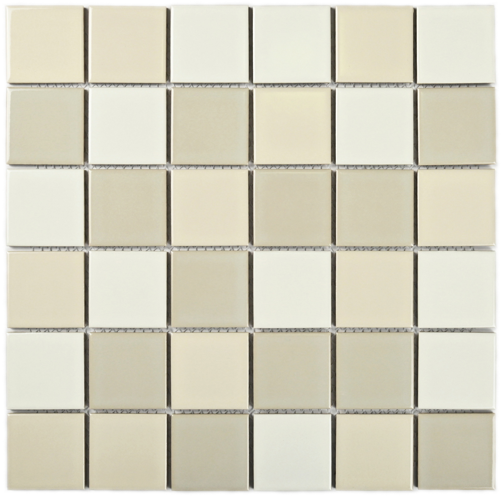 Изображение товара Мозаика Агат Nanda 30.3x30.3 см серо-белая для стен и пола