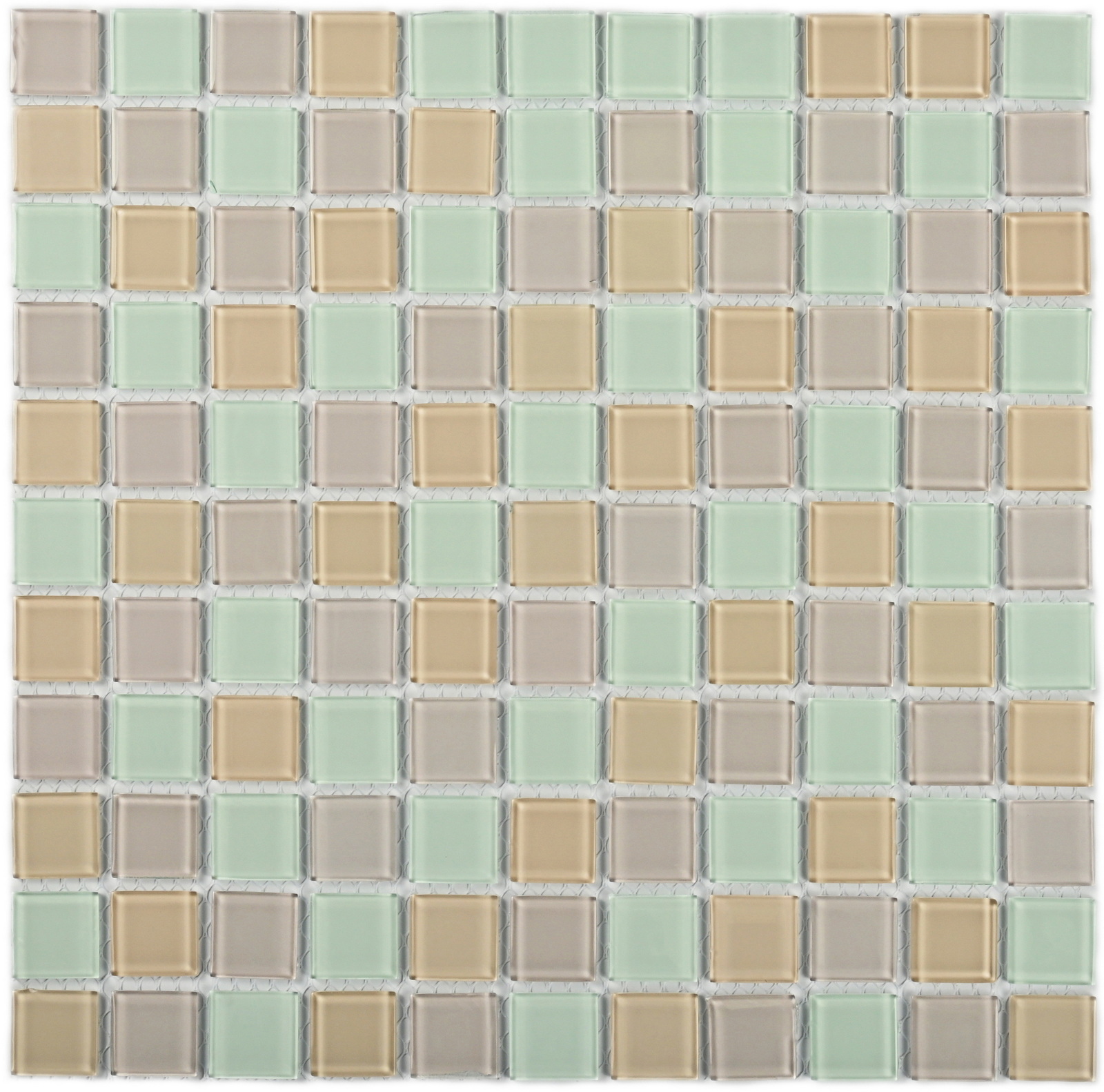 Изображение товара Мозаика Агат Nice 3.5 стекло 30x30см разноцветная для стен и бассейнов