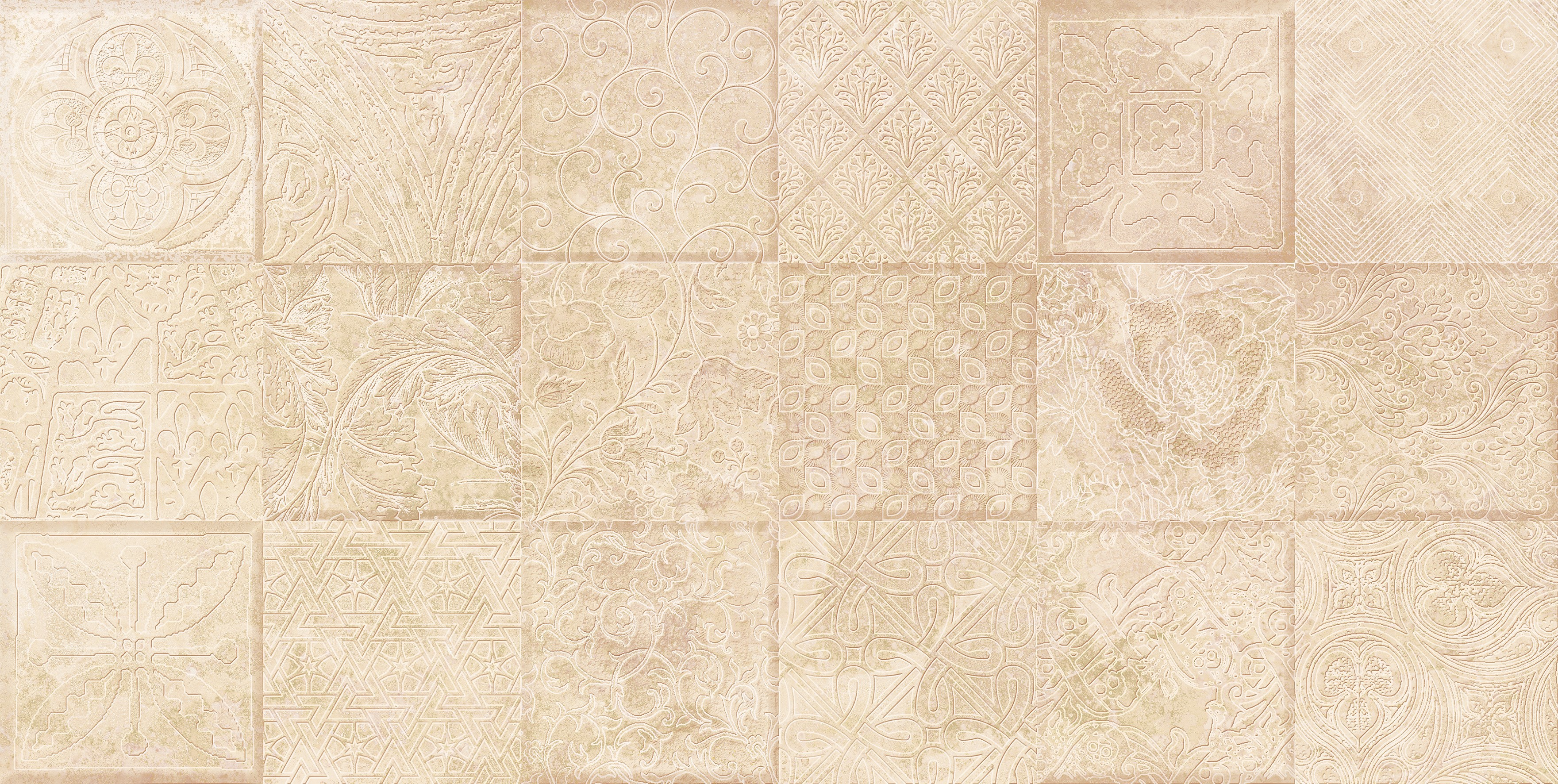 Изображение товара Керамическая плитка Керлайф Pietra Collage Beige 31.5x63 см