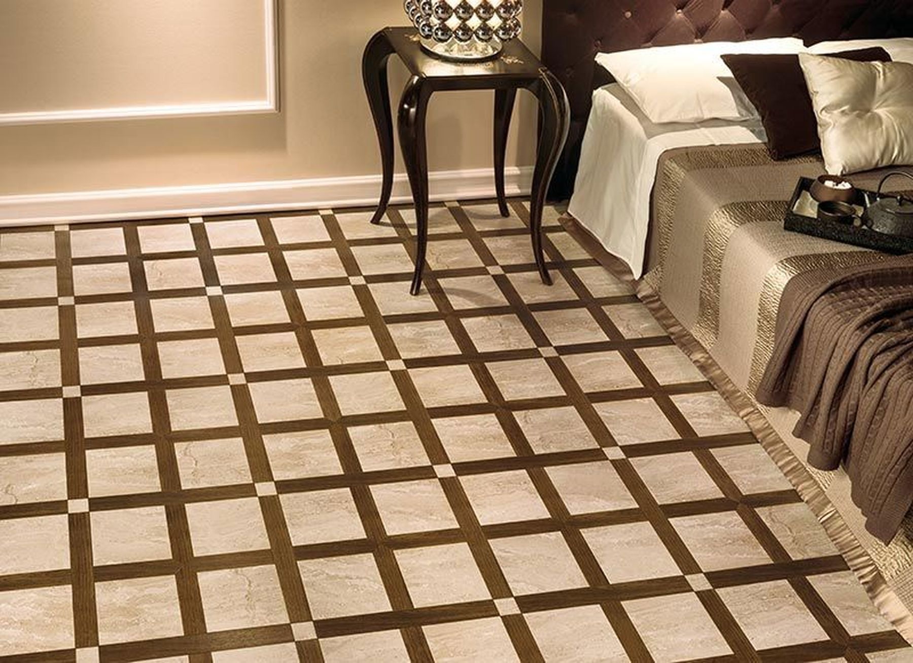 Изображение товара Керамогранит Coliseumgres Ланге 610010000525 45x45см 1.215 м² цвет коричневый/бежевый