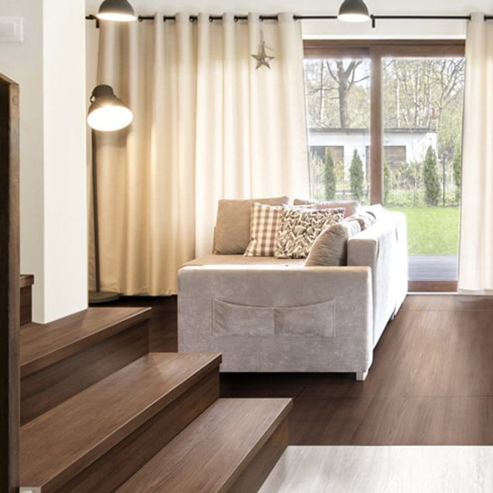 Изображение товара Керамогранит Idalgo home Граните Вуд Классик LMR Венге 19.5x120см 1.638 м² цвет коричневый