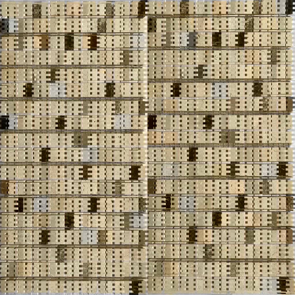 Изображение товара Мозаика из натурального камня Керамоград KG-15.33P light 30.5x30.5см