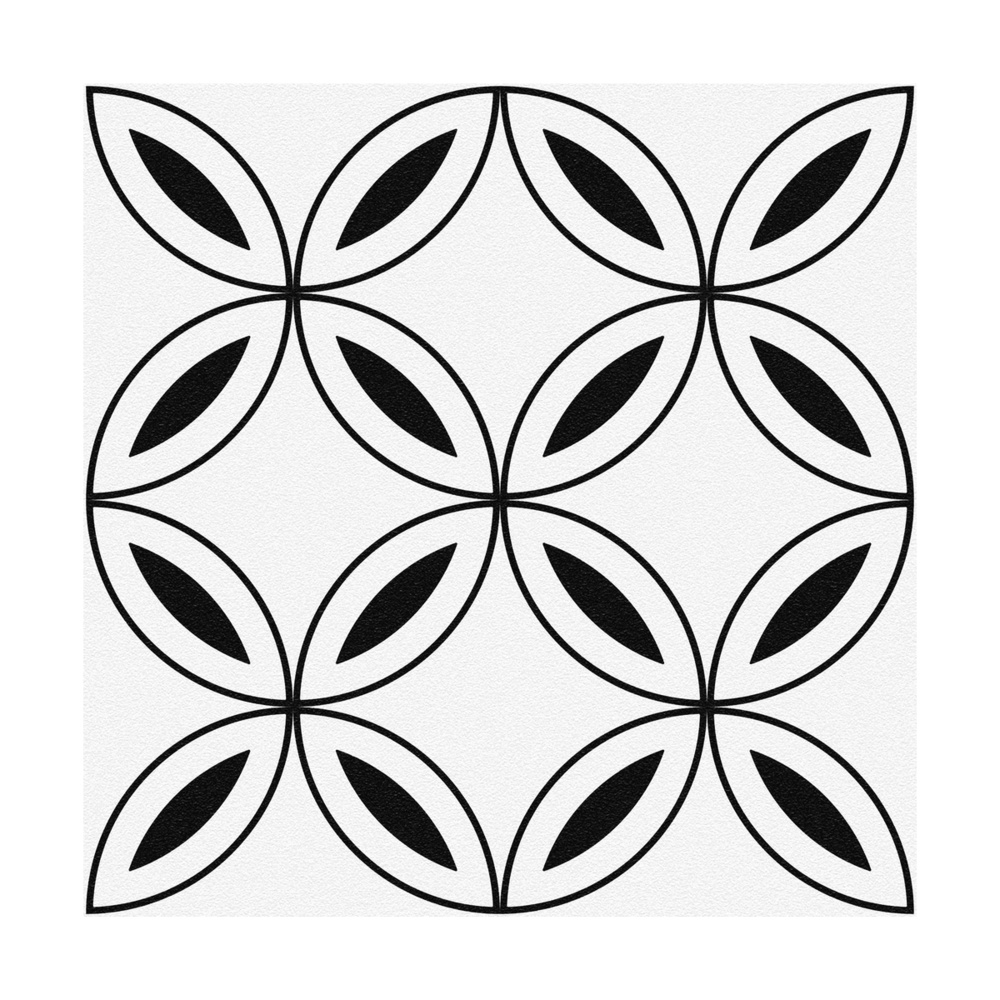 Изображение товара Керамогранит Cersanit Stream 30x30см матовый белый для стен и пола в интерьере