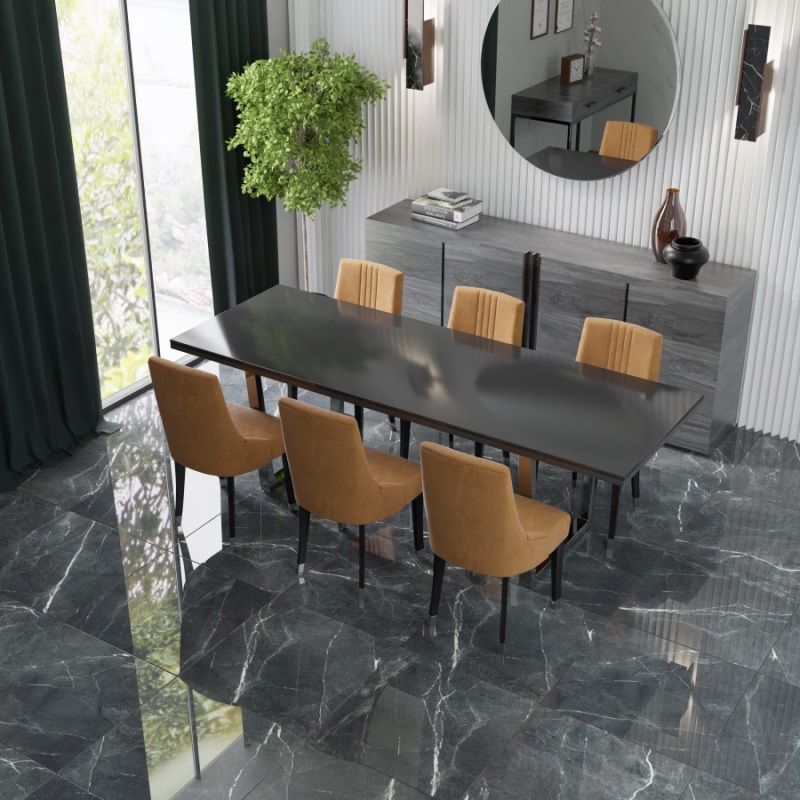 Изображение товара Керамогранит Primavera Perfect Nero 60x60 см для пола и стен