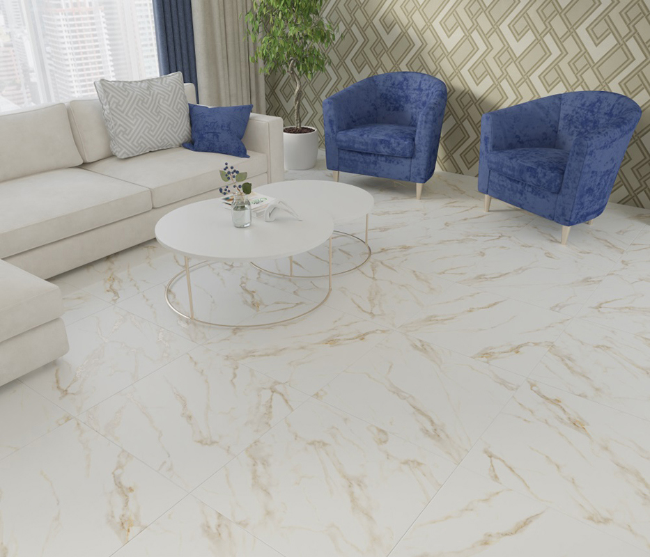 Изображение товара Керамогранит primavera Lune CR113 60x60см 1.44м2 цвет Белый