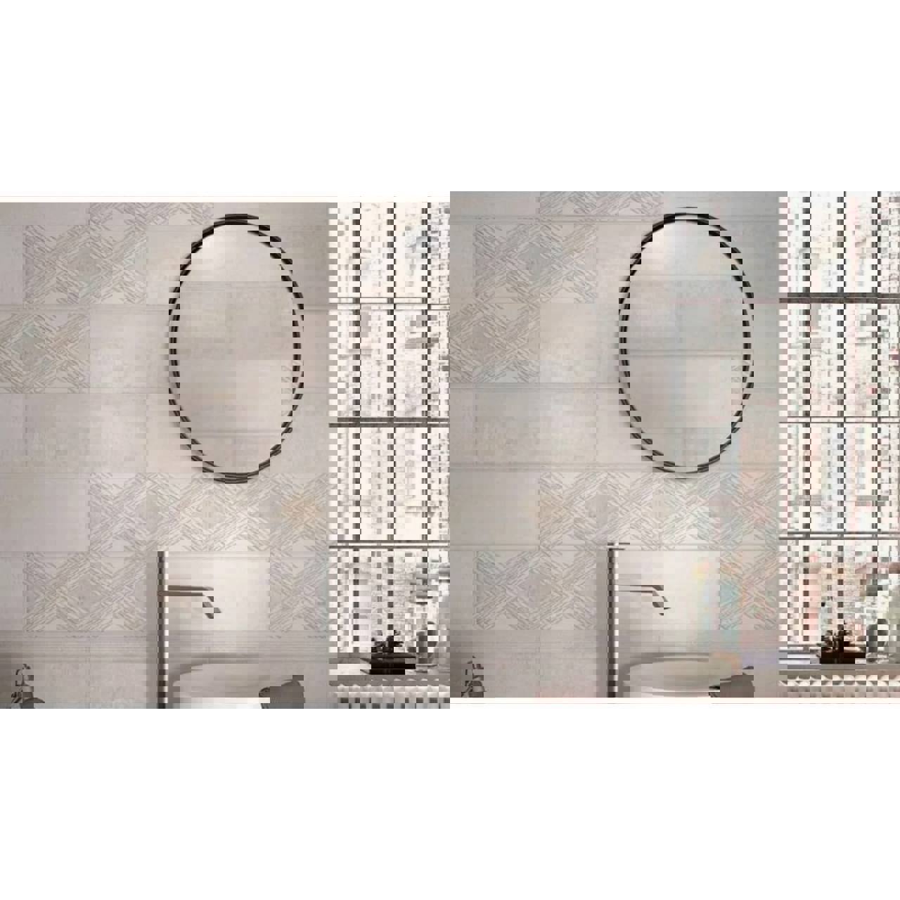 Изображение товара Настенная плитка Нефрит-Керамика Росси 20x60см 1.20м2 цвет бежевый