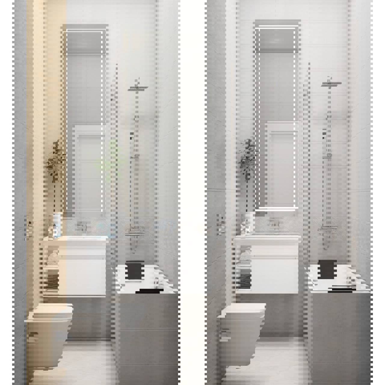 Изображение товара Настенная плитка Нефрит-Керамика Росси 20x60см 1.20м2 цвет бежевый светлый