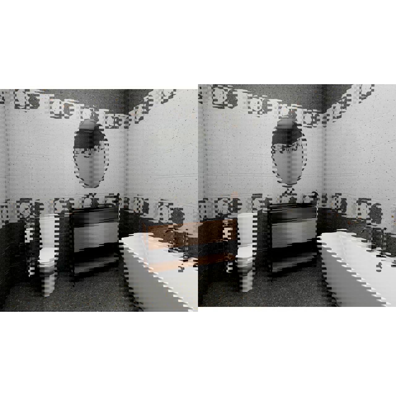 Изображение товара Керамогранит Керамин Мари Эрми 50x50 см серый для пола и стен