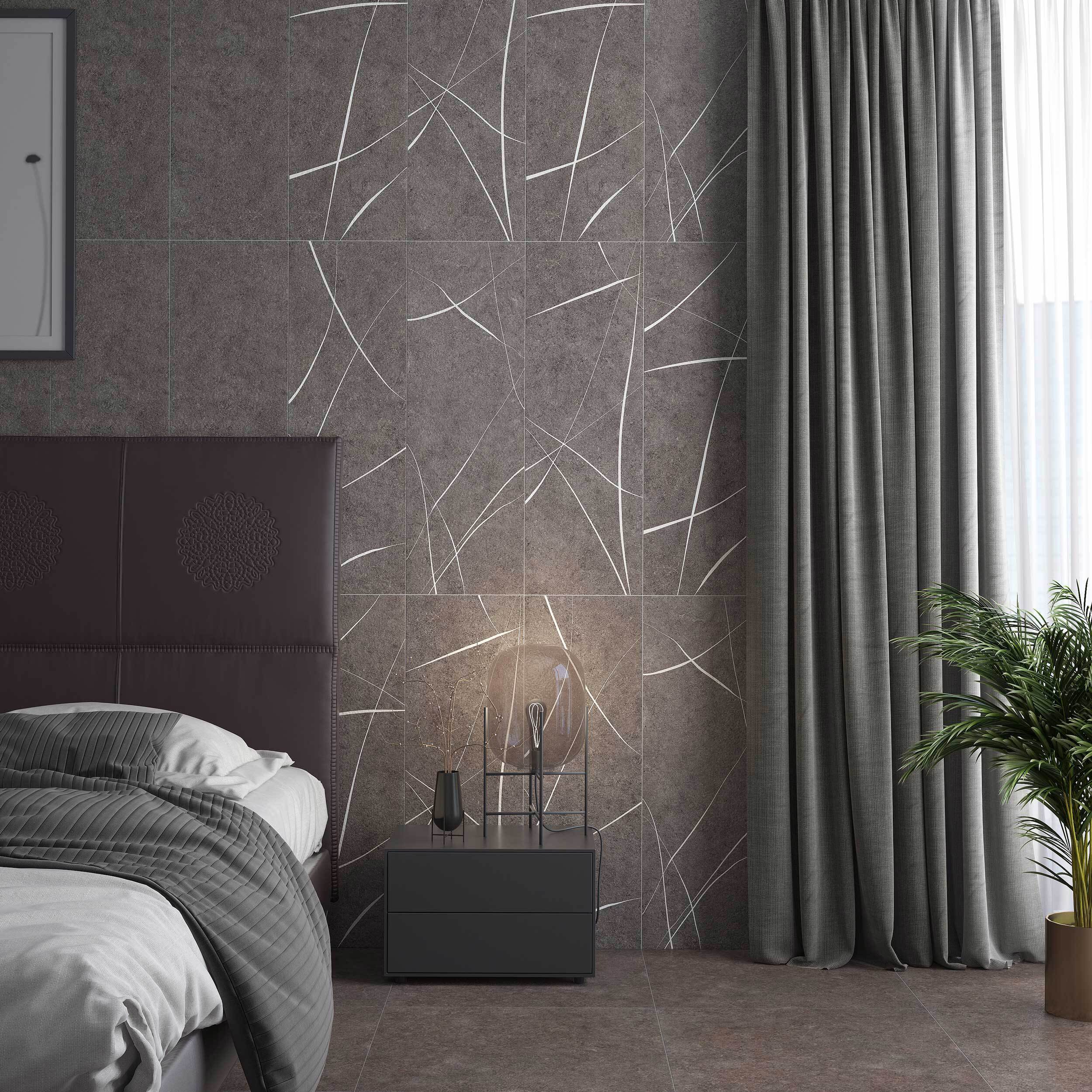 Изображение товара Керамогранит Керамин Флокк 60x60 см коричневый, морозостойкий, нескользящий