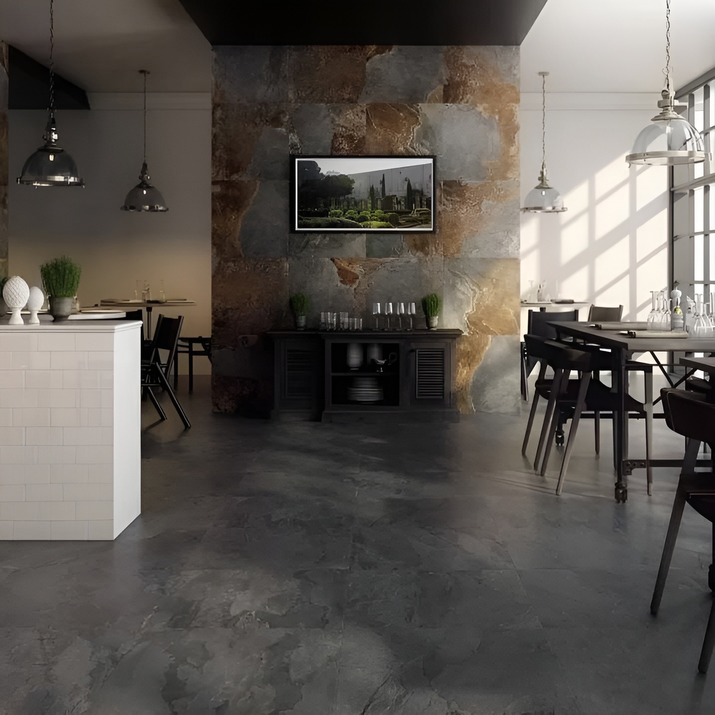 Изображение товара Керамогранит Kerama Marazzi 60x60 см серый для пола и стен, коллекция Таурано