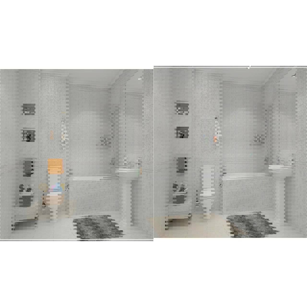 Изображение товара Керамогранит Kerama marazzi SG453500R 50.2x50.2см 1.512 м² цвет белый