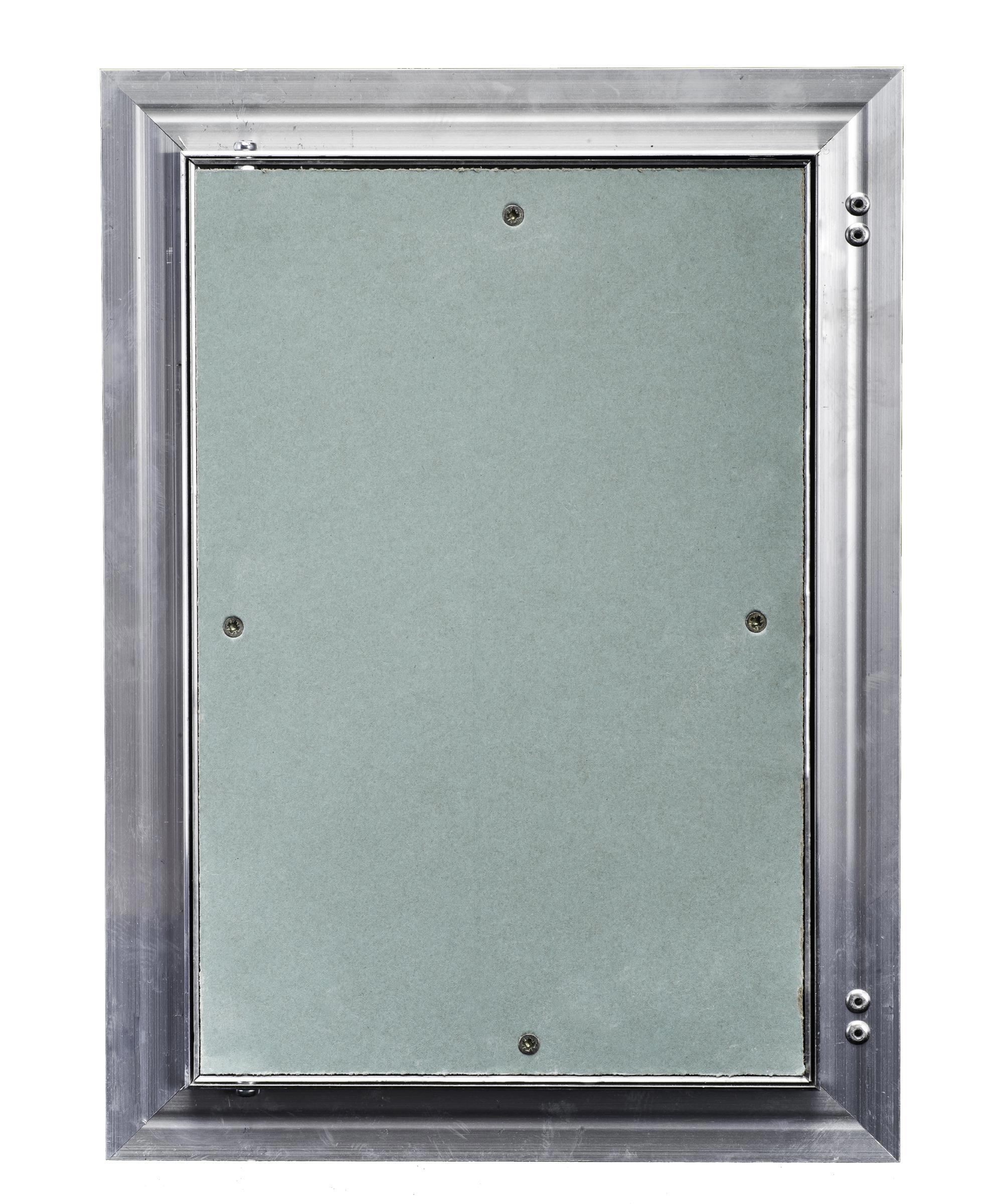 Изображение товара Люк ревизионный скрытый нажимной из алюминия 40x60 см для стен и потолков