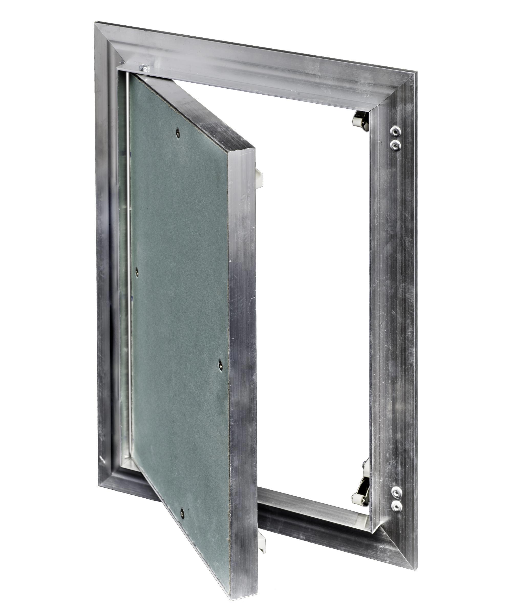 Изображение товара Люк скрытого типа ЭВЕНТ ЛПШУ 60x60 см для гипсокартона алюминий Россия