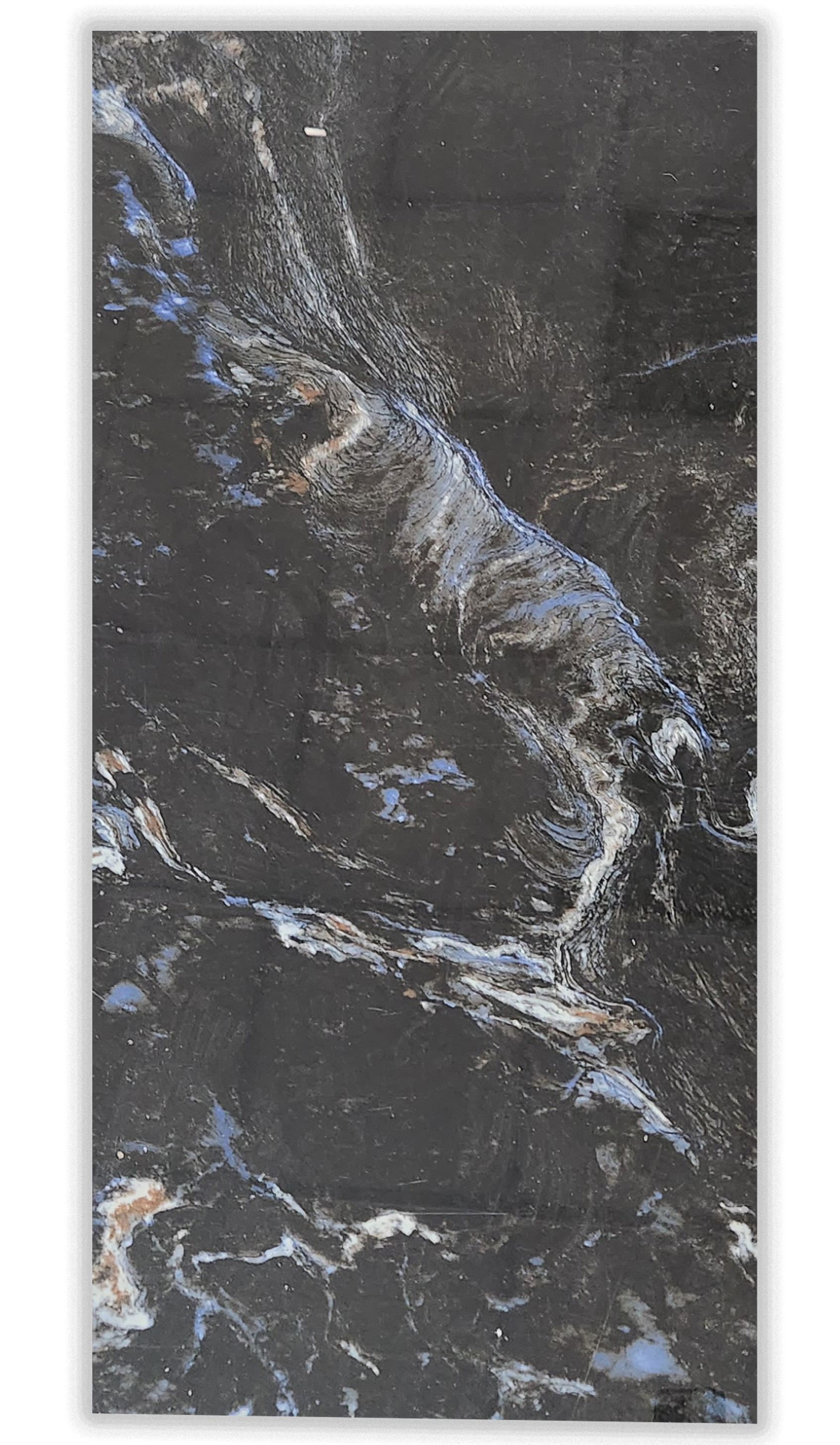 Изображение товара Керамогранит Carpetdom 120x60 HG 7045 High Glossy 60x120см 1.44 м² цвет темно-серый