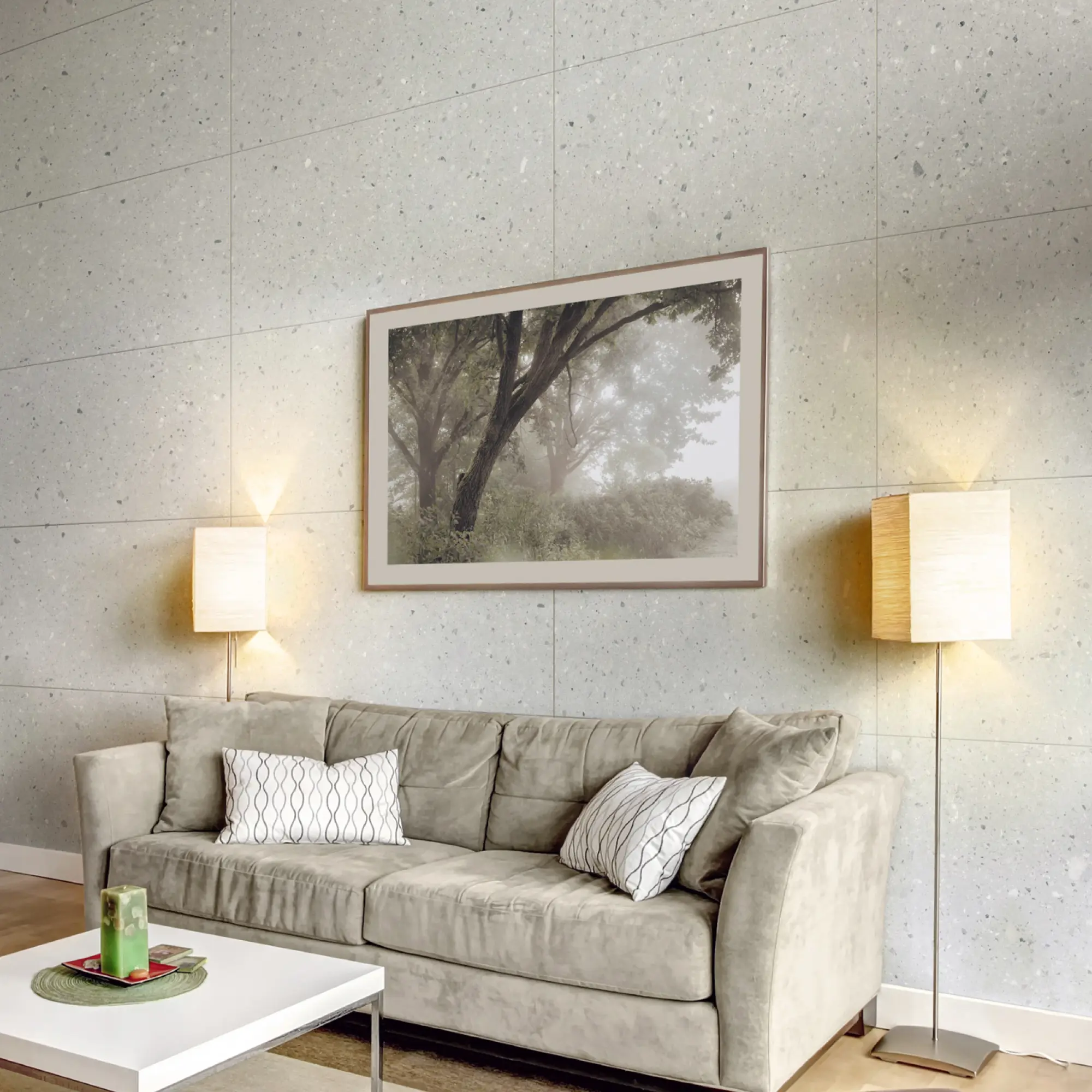 Изображение товара Керамогранит Idalgo ID9094E032MR 60x60см 1.44 м² цвет светло-серый