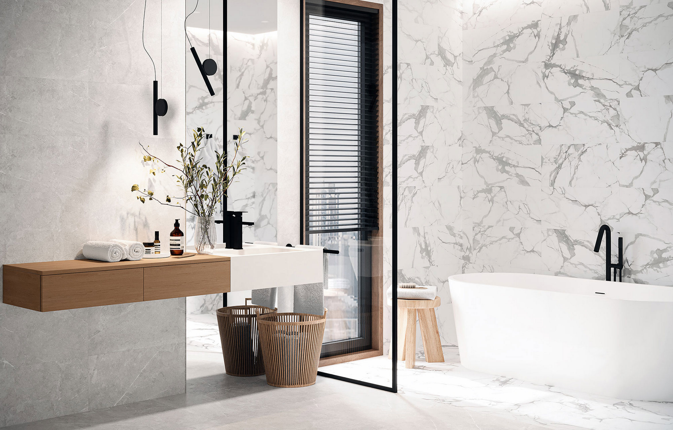 Изображение товара Керамогранит Global Tile Victory_GT 6260-0218 30x60см серый мраморный эффект