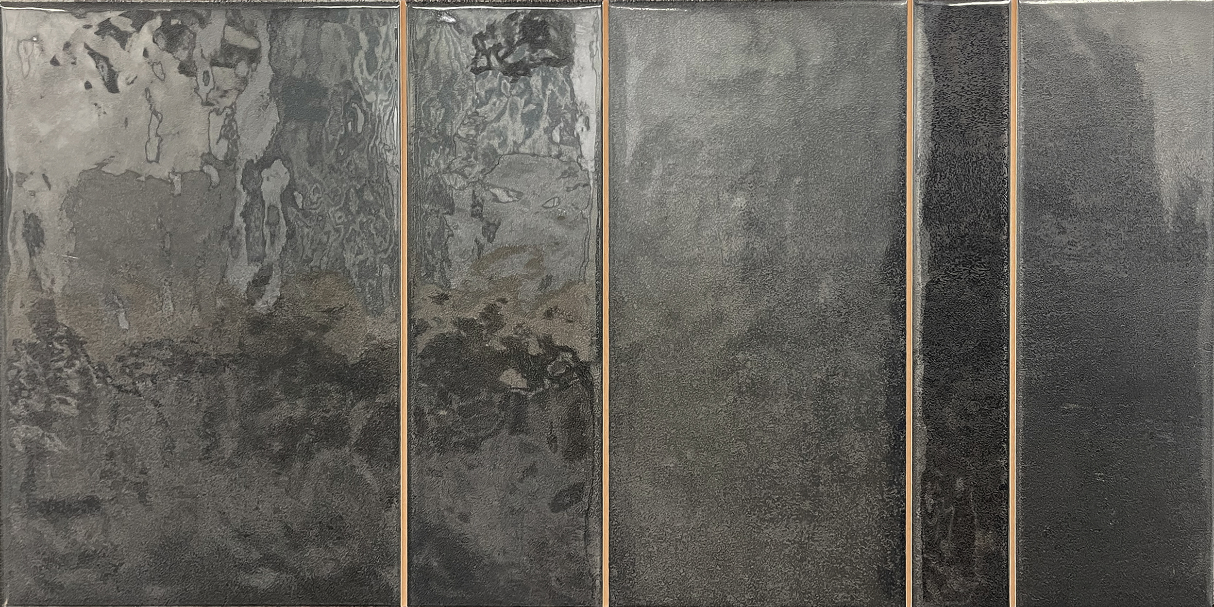 Изображение товара Настенная плитка Dual Gres KIAN Graphite 30x60 см черная для стен интерьера