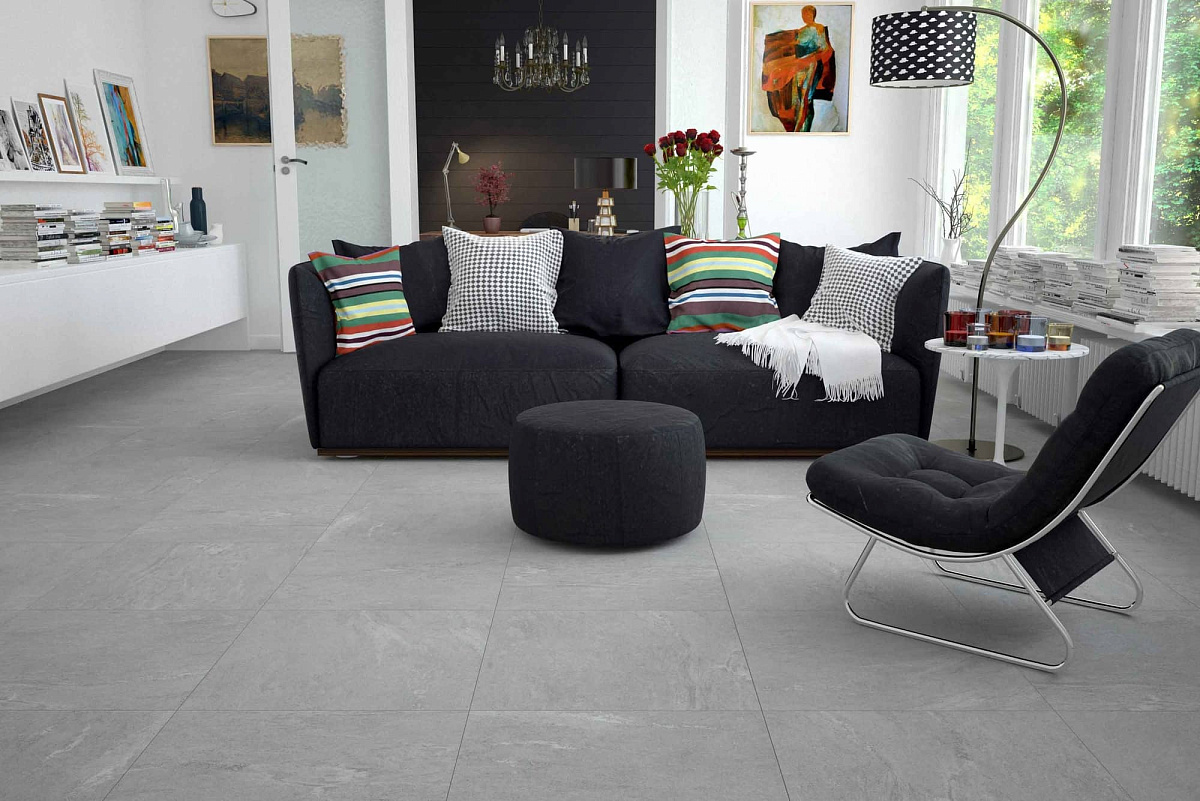 Изображение товара Керамогранит Гранитея Г261Н60 60x60 светло-серый - стильный и прочный материал для интерьера