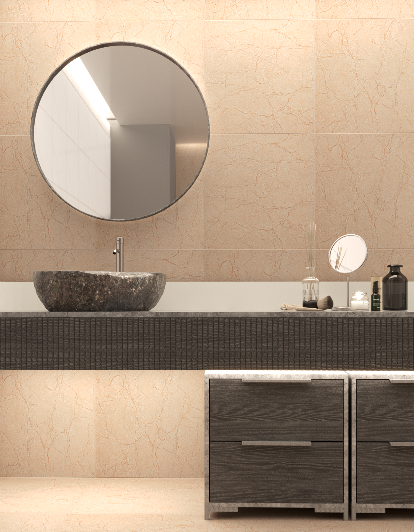 Изображение товара Керамогранит Smregion Z66D07 60x60 бежевый высокий износостойкий морозостойкий