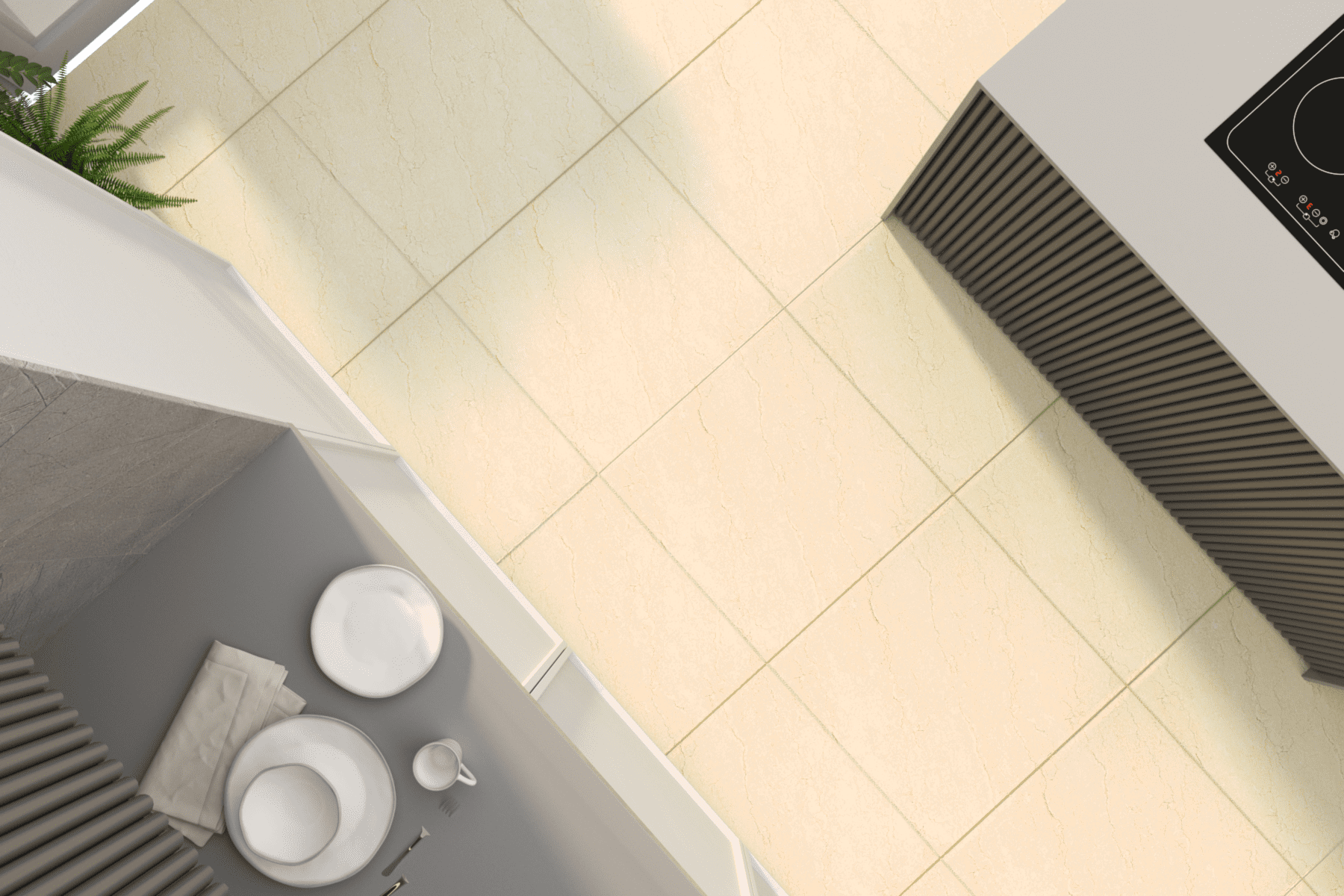 Изображение товара Керамогранит Smregion 6307 К 60x60см 1.44 м² бежевый для внутренней и внешней облицовки