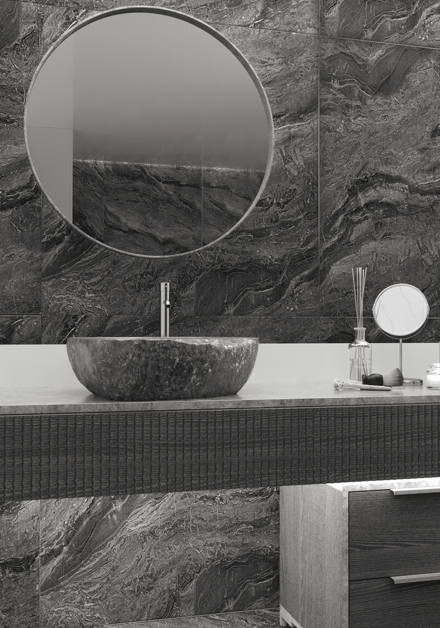 Изображение товара Керамическая плитка Smregion 8T008 800x800 мм серый