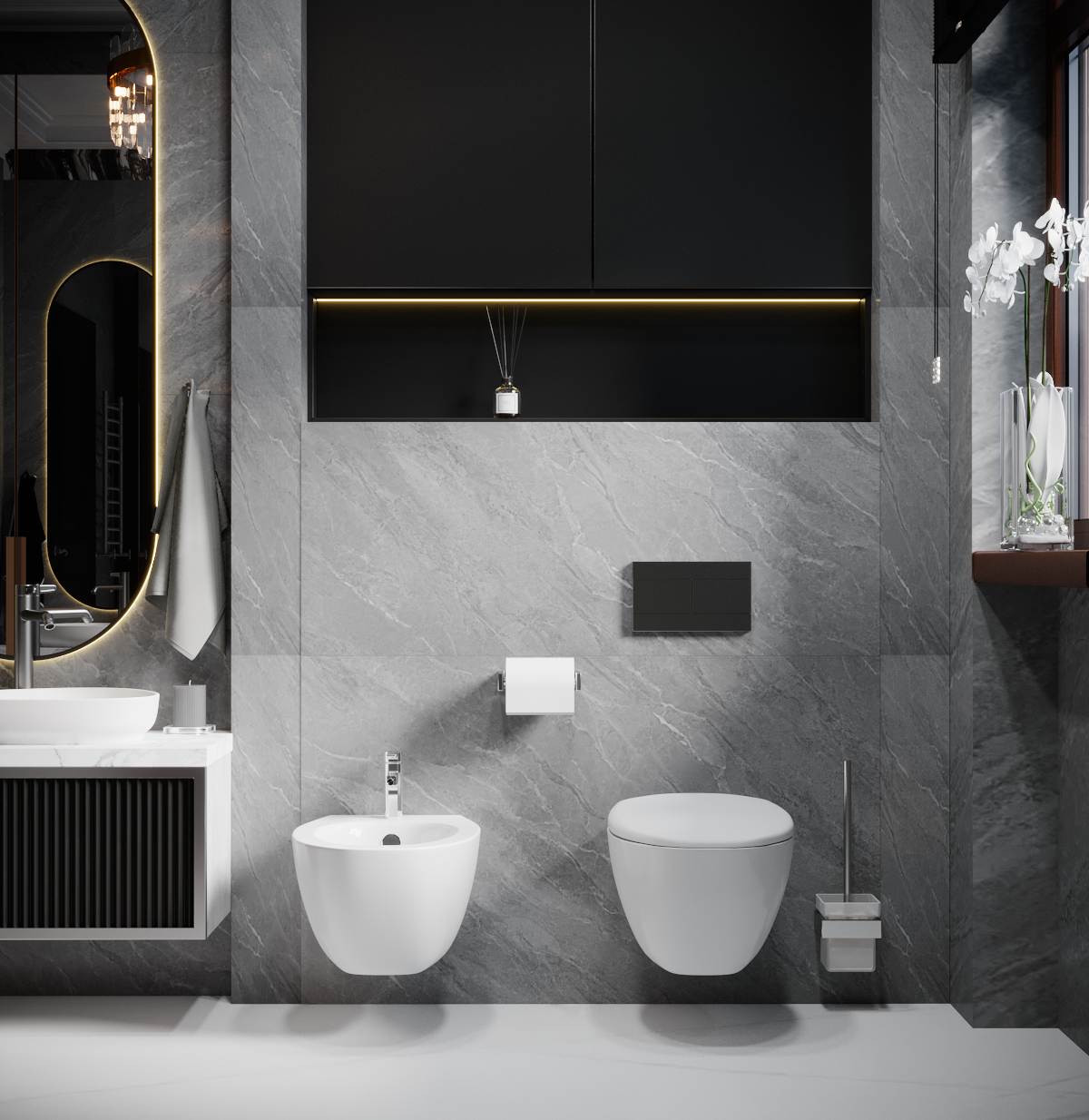 Изображение товара Керамогранит Smregion 75003 1500x750 150x75см 2.25 м² цвет серый