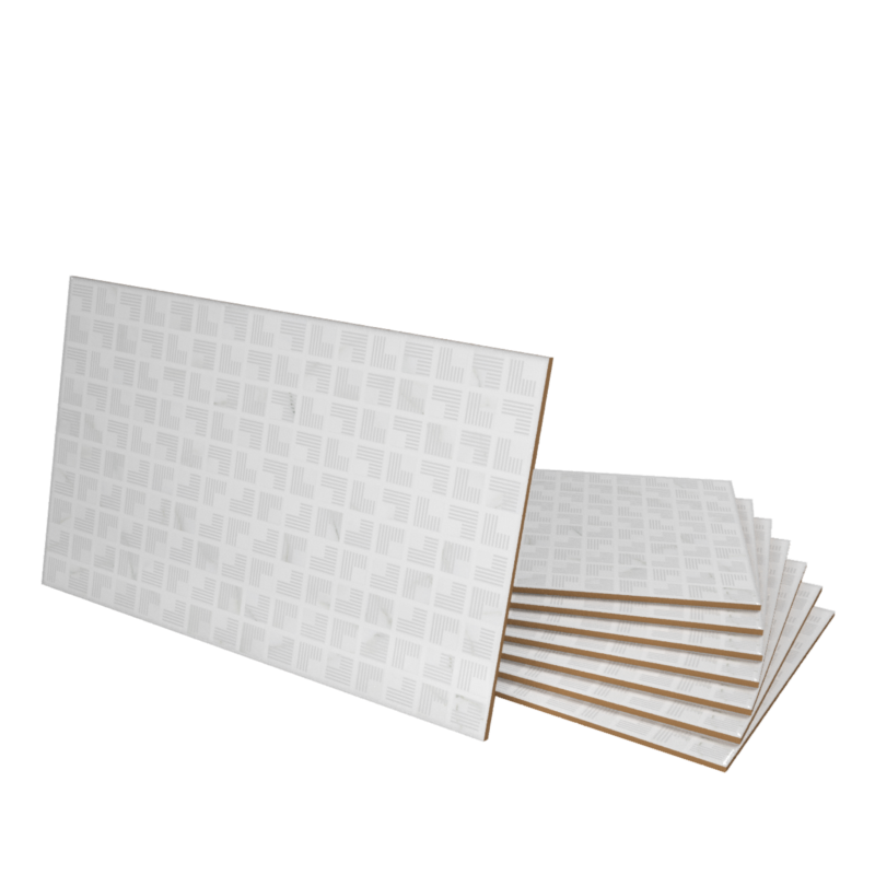 Изображение товара Керамическая настенная плитка 30x50 см с рельефом и мраморным дизайном