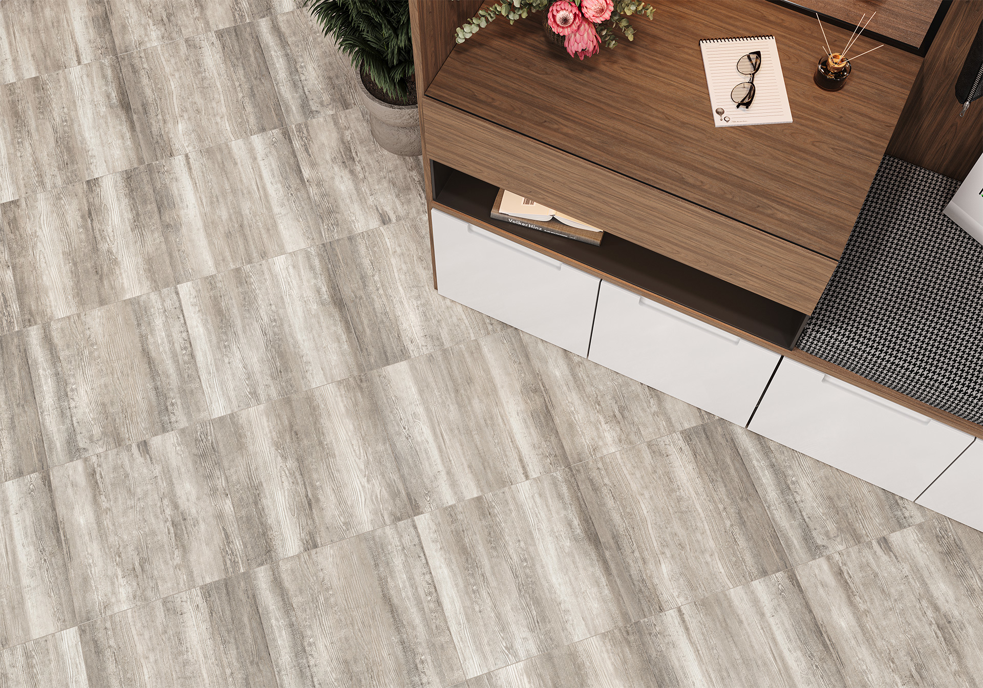 Изображение товара Керамогранит Delacora Freedom Dark 41x41 см матовый для пола и стен