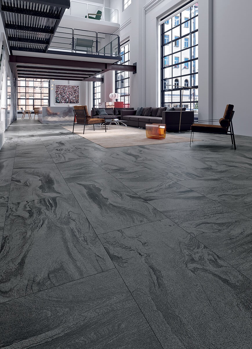 Изображение товара Керамическая плитка Qua Qua0005 60x120см 1.44 м² цвет серый, серебристый