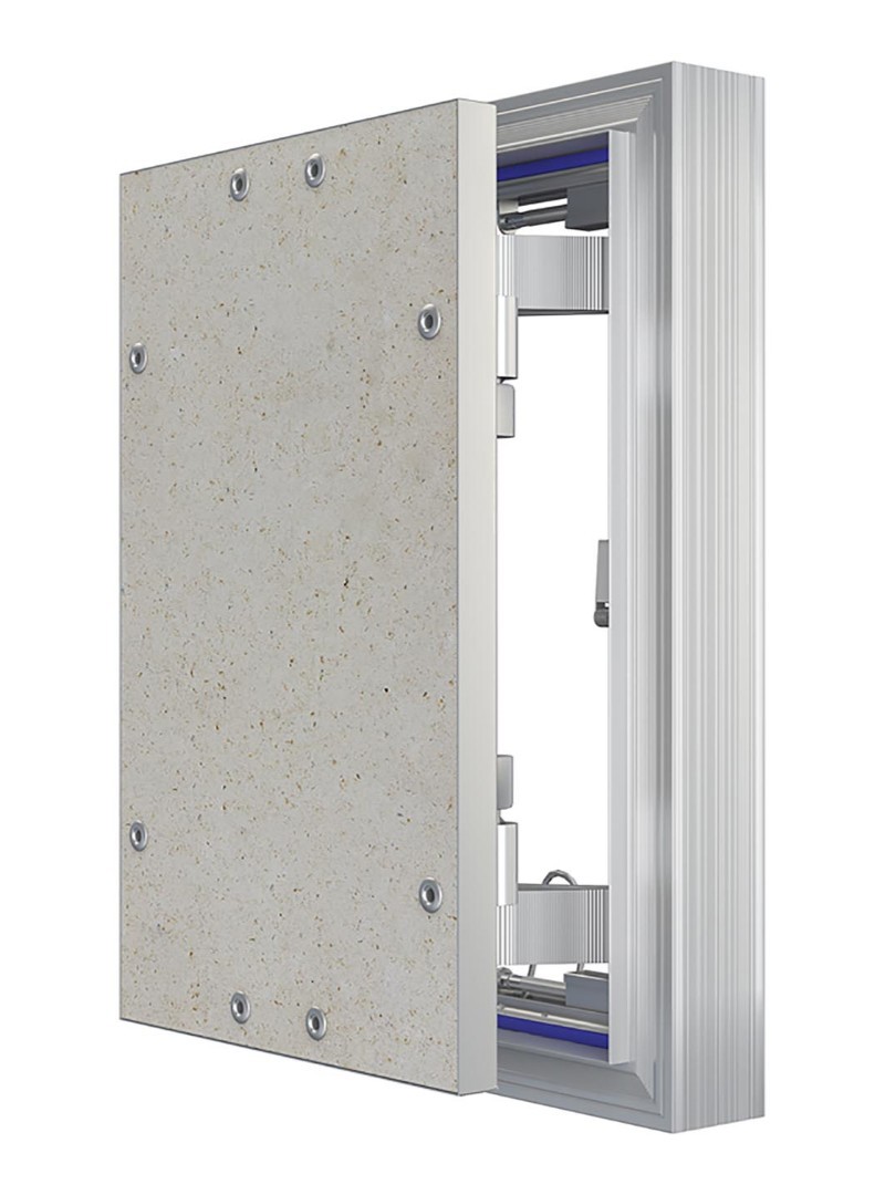 Изображение товара Люк ревизионный Evecs D2030 Ceramo Optimum алюминий 20x30 см серый