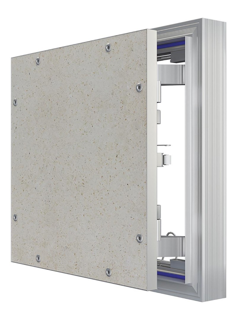 Изображение товара Люк ревизионный скрытого типа из алюминия 30x30 см CERAMO OPTIMUM