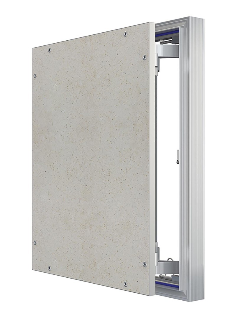 Изображение товара Люк ревизионный Evecs D4050 Ceramo Optimum алюминий 40x50 см