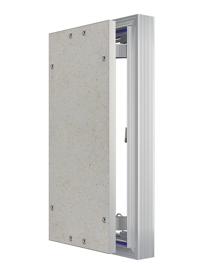 Изображение товара Люк ревизионный из алюминия для скрытой установки 20x40 см GиеВС Ceramo Optimum