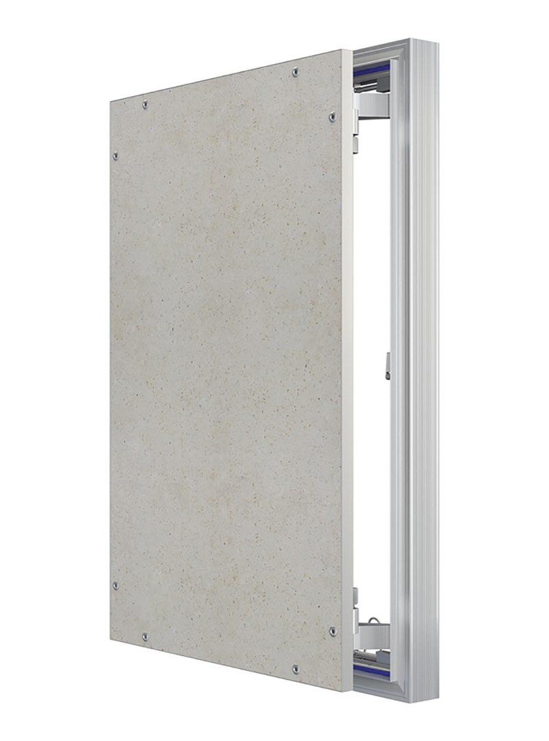 Изображение товара Люк ревизионный из алюминия для скрытых коммуникаций 40×60 см Evecs Ceramo Optimum