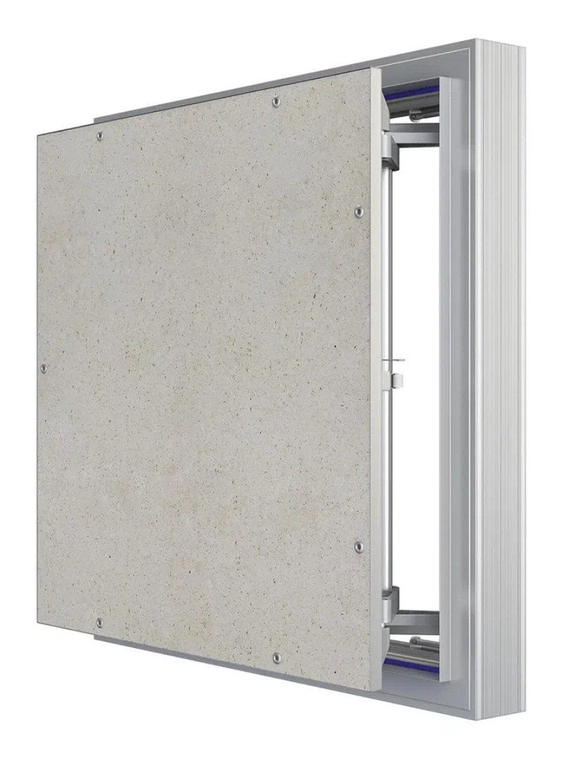 Изображение товара Люк ревизионный Evecs D5050 ceramo comfort 50x50 см алюминий серый