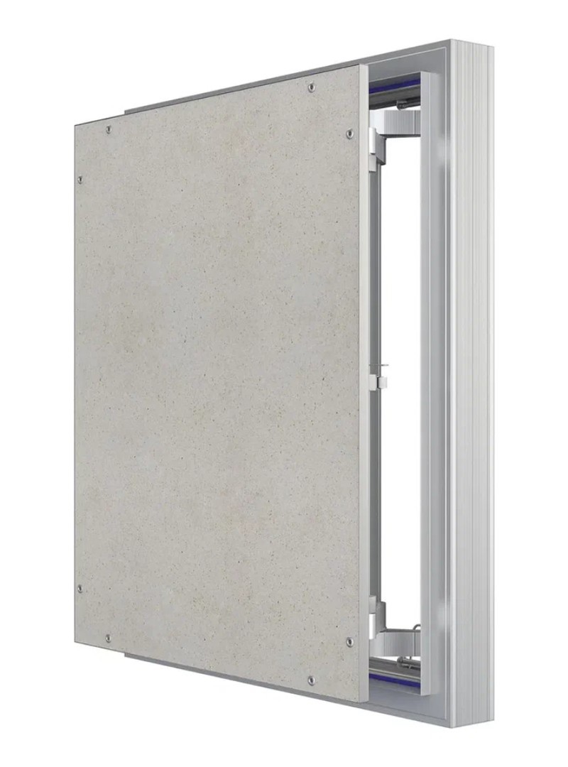 Изображение товара Люк ревизионный скрытого типа EVECS D5060 CERAMO COMFORT из алюминия 50х60 см