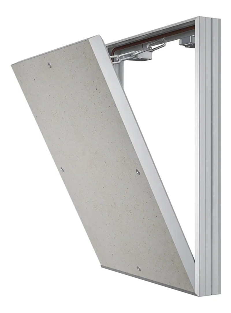 Изображение товара Ревизионный люк для скрытого монтажа Evecs D3040 Ceramo 30x40 см алюминий серый