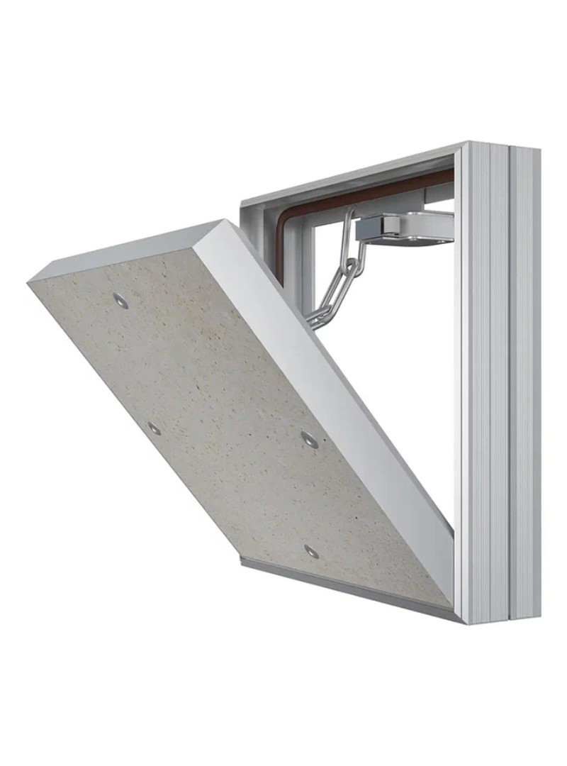 Изображение товара Люк ревизионный Evecs D2020 ceramo алюминий цвет серый 20x20см