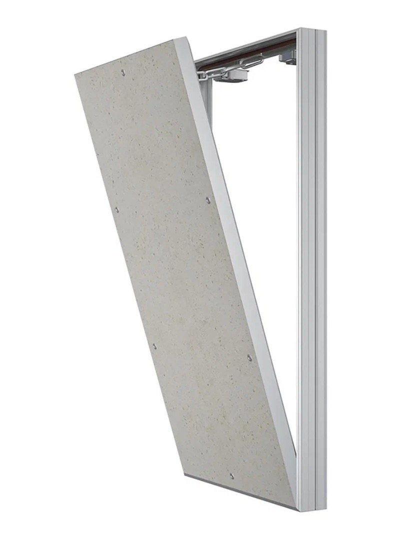 Изображение товара Люк ревизионный под плитку Evecs D3060 ceramo алюминий 30x60 см Россия