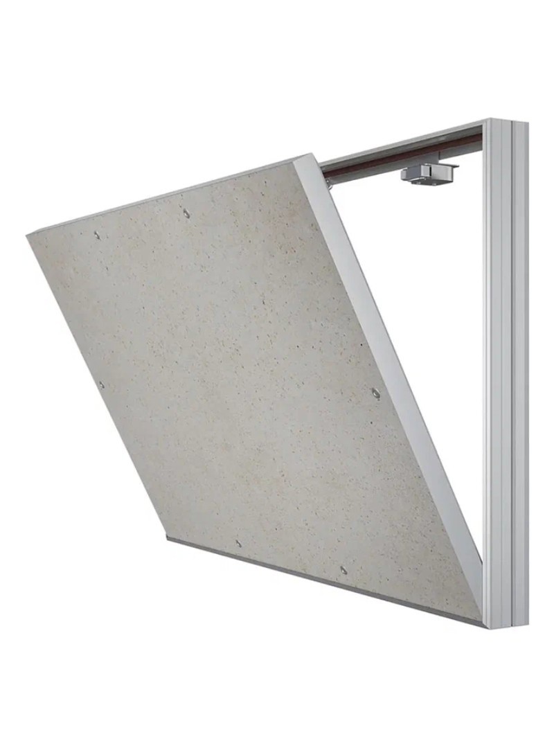 Изображение товара Люк ревизионный скрытого монтажа 60x40 см Evecs Ceramo алюминий Россия